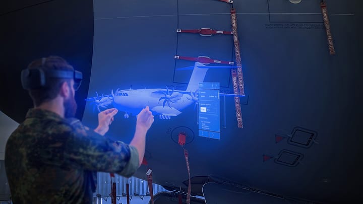 Revolutionizing Aircraft Maintenance: Navigating the Skies of Efficiency with Augmented Reality Glasses